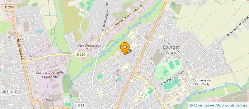 localisation de l'entreprise MONSIEUR BILAL KHAN  BOURGES