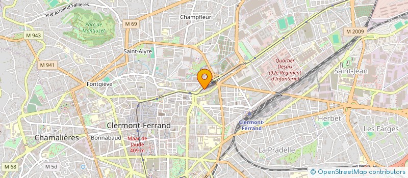 localisation de l'entreprise MONSIEUR BILAL KHILOUN  CLERMONT-FERRAND