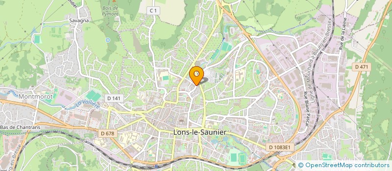 localisation de l'entreprise MONSIEUR BILAL LACINOK à LONS-LE-SAUNIER