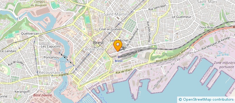 localisation de l'entreprise MONSIEUR BILAL LAKRAB à BREST