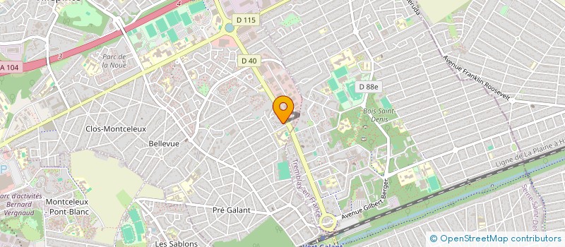 localisation de l'entreprise MONSIEUR BILAL LAOUINI à VILLEPINTE
