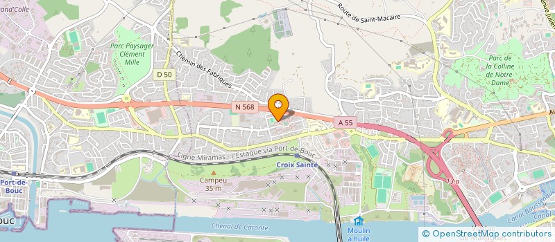 localisation de l'entreprise MONSIEUR BILAL LAROUI à MARTIGUES