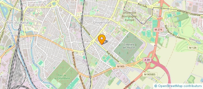 localisation de l'entreprise MONSIEUR BILAL MALAFA  DIJON