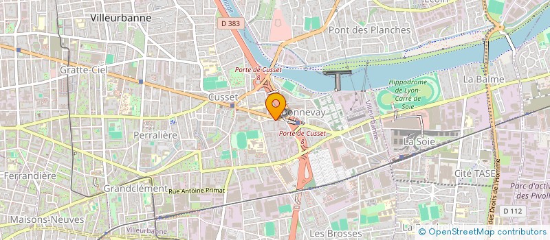 localisation de l'entreprise MONSIEUR BILAL MANSOURI  VILLEURBANNE