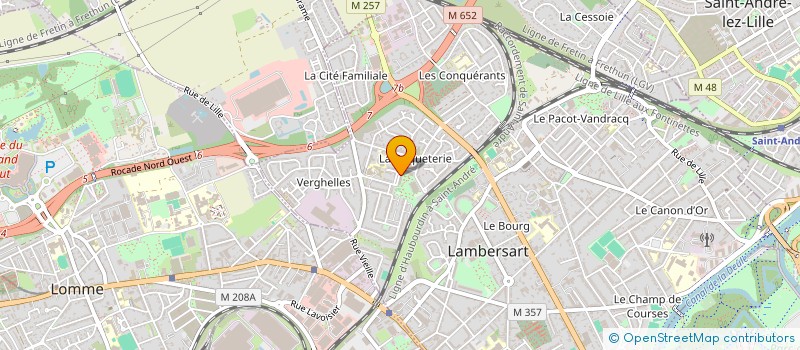localisation de l'entreprise MONSIEUR BILAL MAROOF à LAMBERSART