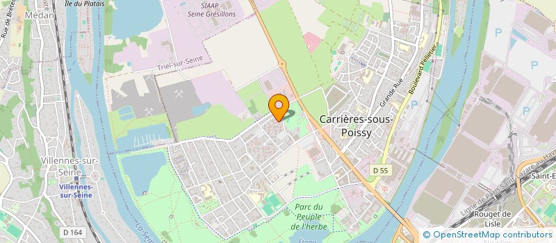 localisation de l'entreprise MONSIEUR BILAL MEDJADJI  CARRIERES-SOUS-POISSY