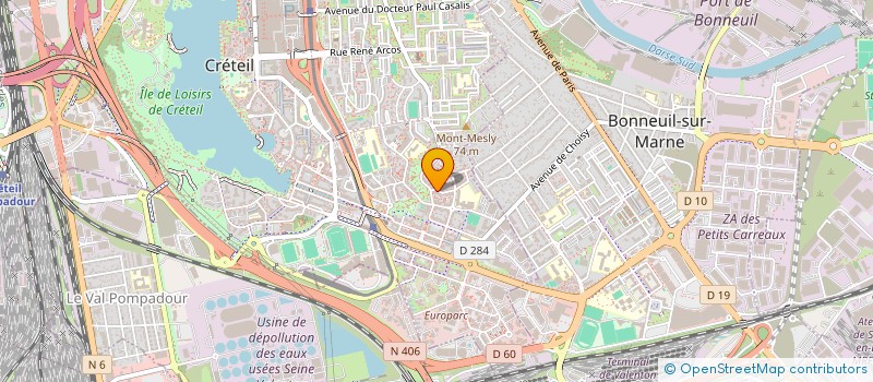 localisation de l'entreprise MONSIEUR BILAL MESROUR  CRETEIL