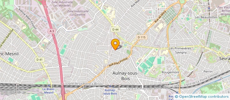 localisation de l'entreprise MONSIEUR BILAL MIHOUB à AULNAY-SOUS-BOIS
