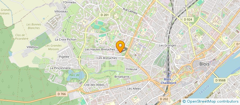 localisation de l'entreprise MONSIEUR BILAL MIZAEV ASLANOVITCH à BLOIS