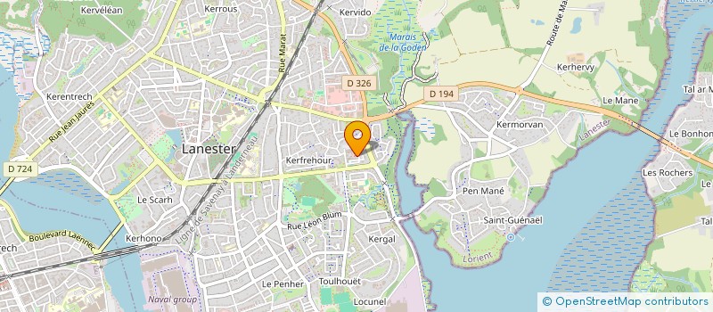 localisation de l'entreprise MONSIEUR BILAL MOHAMED AHMED  LANESTER