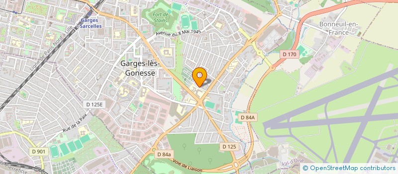 localisation de l'entreprise MONSIEUR BILAL MOUGAS  GARGES-LES-GONESSE