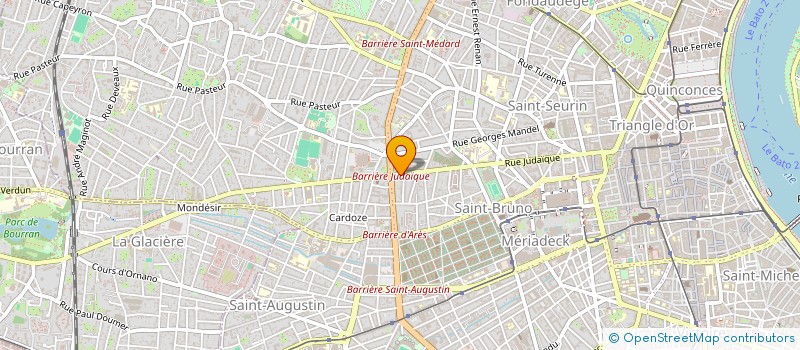 localisation de l'entreprise MONSIEUR BILAL MOURAD  BORDEAUX