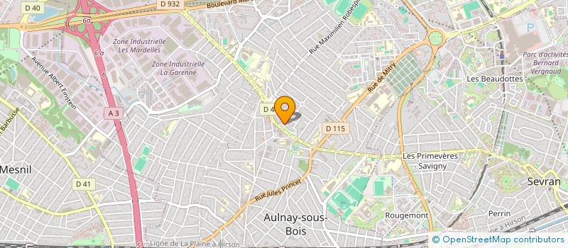 localisation de l'entreprise MONSIEUR BILAL MOYA - - IKLI à AULNAY-SOUS-BOIS