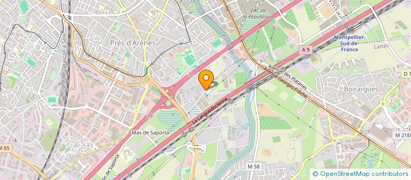 localisation de l'entreprise MONSIEUR BILAL NAILI  LATTES