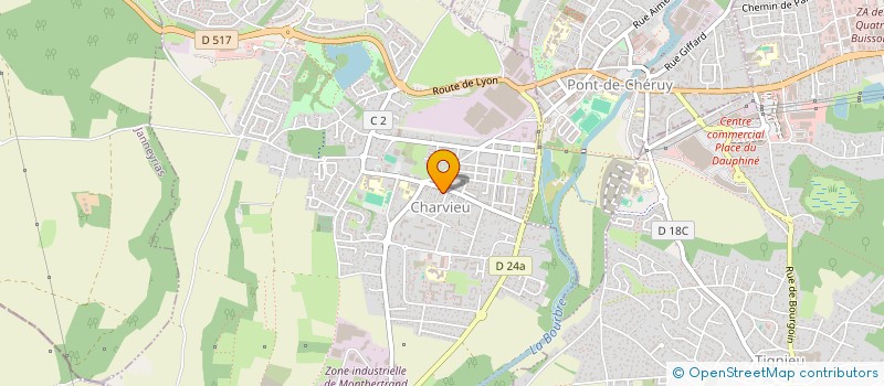 localisation de l'entreprise MONSIEUR BILAL OUGAAMOU  PONT-DE-CHERUY