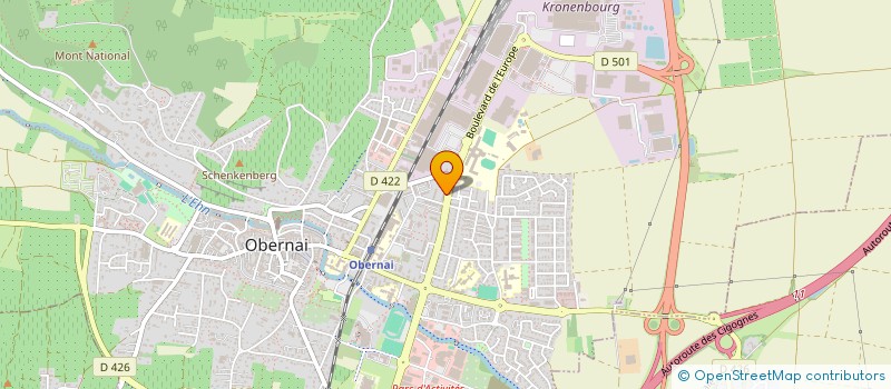 localisation de l'entreprise MONSIEUR BILAL-OZAN SOMUNCU  OBERNAI