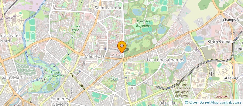 localisation de l'entreprise MONSIEUR BILAL QADARI  RENNES