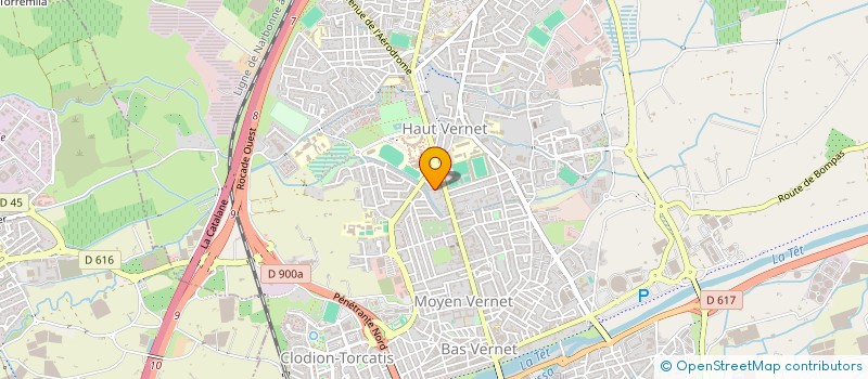 localisation de l'entreprise MONSIEUR BILAL RAHMOUNI  PERPIGNAN