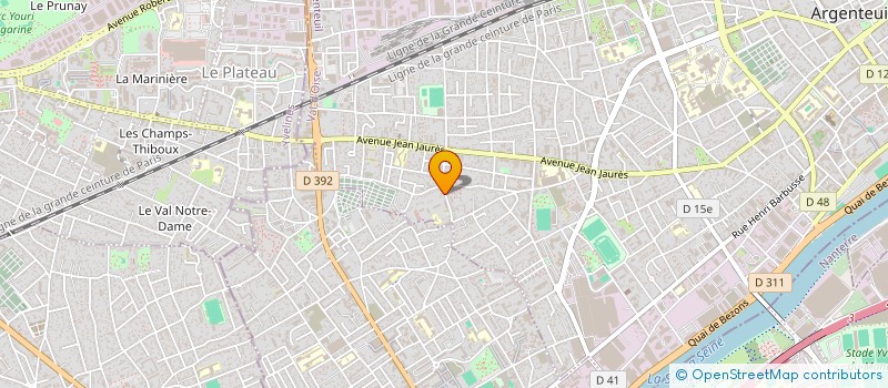 localisation de l'entreprise MONSIEUR BILAL RAMI  MAISONS-LAFFITTE