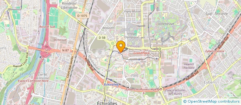 localisation de l'entreprise MONSIEUR BILAL ROHANI à ECHIROLLES