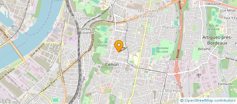 localisation de l'entreprise MONSIEUR BILAL ROUICHKA EL HADIG  CENON