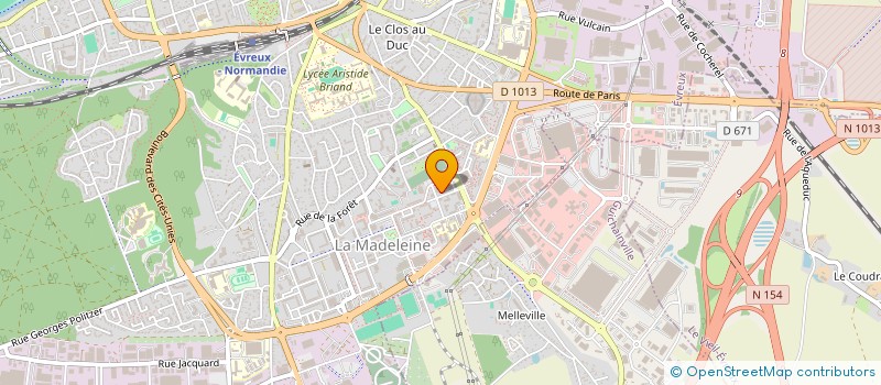 localisation de l'entreprise MONSIEUR BILAL SAEED MUHAMMAD  EVREUX