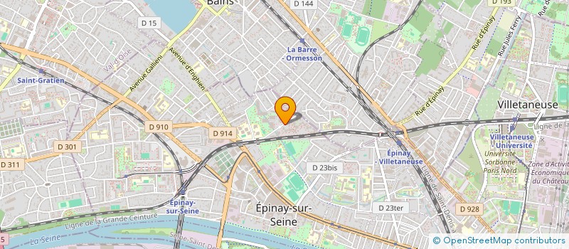 localisation de l'entreprise MONSIEUR BILAL SAFADI  EPINAY-SUR-SEINE