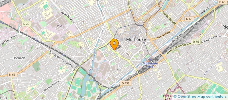 localisation de l'entreprise MONSIEUR BILAL SAFI  MULHOUSE