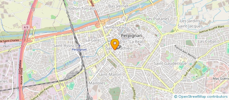 localisation de l'entreprise MONSIEUR BILAL SAFI  PERPIGNAN