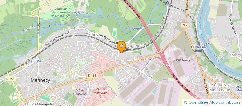 localisation de l'entreprise MONSIEUR BILAL SARI  ORMOY