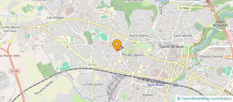 localisation de l'entreprise MONSIEUR BILAL SARWARI à SAINT-BRIEUC