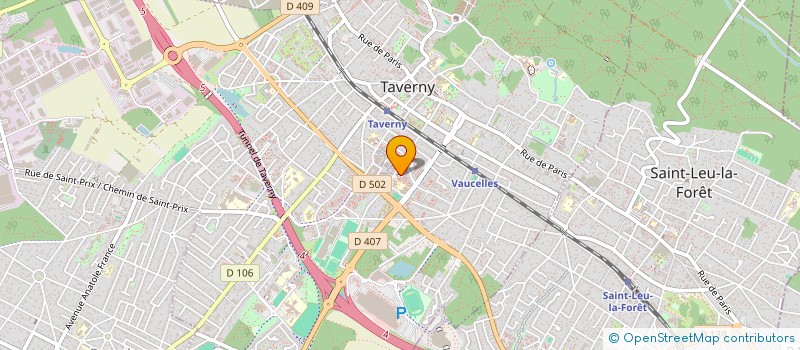 localisation de l'entreprise MONSIEUR BILAL SAYAD à TAVERNY