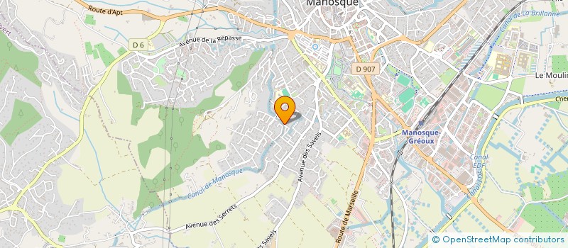 localisation de l'entreprise MONSIEUR BILAL SILA à MANOSQUE