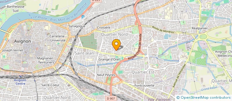 localisation de l'entreprise MONSIEUR BILAL SOUSSANE  AVIGNON