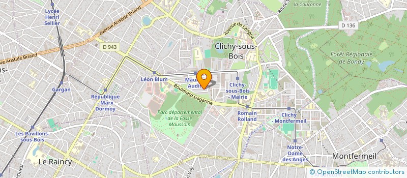 localisation de l'entreprise MONSIEUR BILAL TEK à CLICHY-SOUS-BOIS