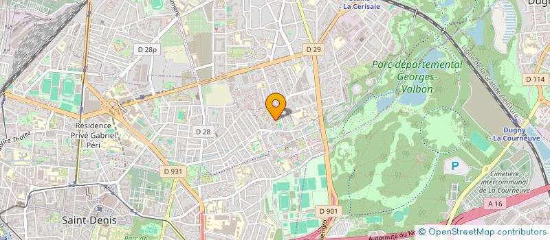 localisation de l'entreprise MONSIEUR BILAL TRAORE à SAINT-DENIS