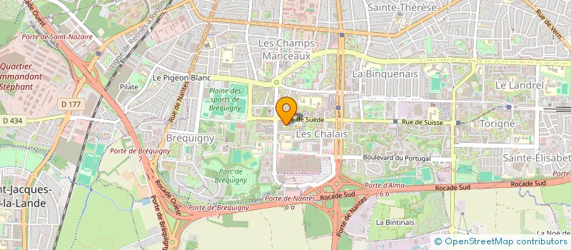 localisation de l'entreprise MONSIEUR BILAL UTMANZAI  RENNES