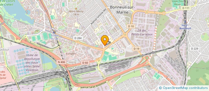 localisation de l'entreprise MONSIEUR BILAL YAHIA PACHA  BONNEUIL-SUR-MARNE