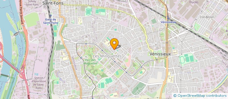 localisation de l'entreprise MONSIEUR BILAL YAKOUBI  VENISSIEUX