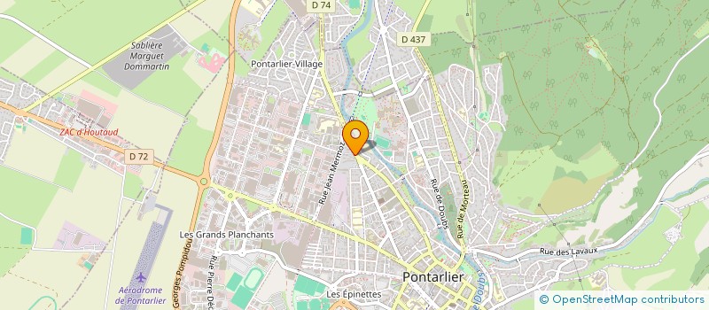 localisation de l'entreprise MONSIEUR BILAL YILDIZ  PONTARLIER