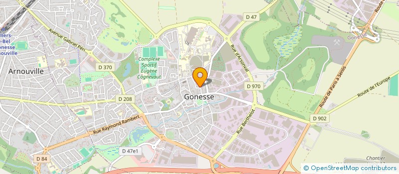 localisation de l'entreprise MONSIEUR BILAL YOUSFI à GONESSE