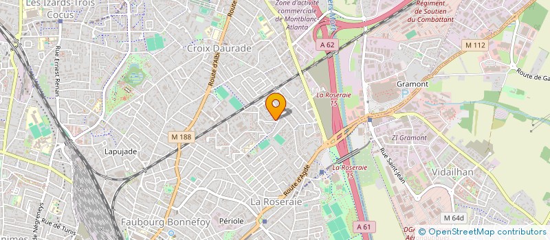localisation de l'entreprise MONSIEUR BILAL ZAAZOUI  TOULOUSE