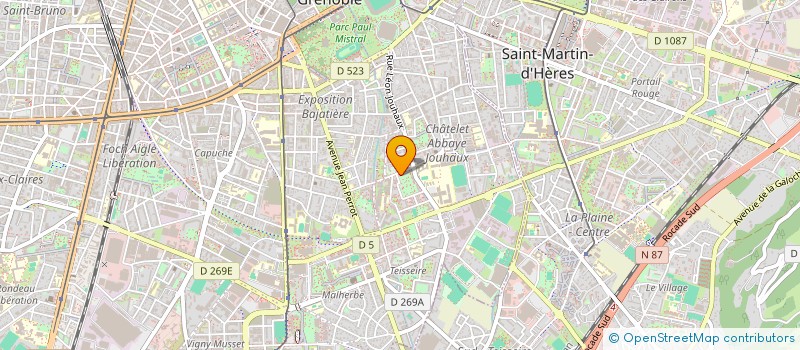localisation de l'entreprise MONSIEUR BILAL ZEDDAM  GRENOBLE