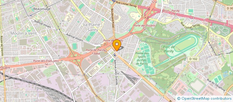 localisation de l'entreprise MONSIEUR BILAL ZERDOUM  VENISSIEUX