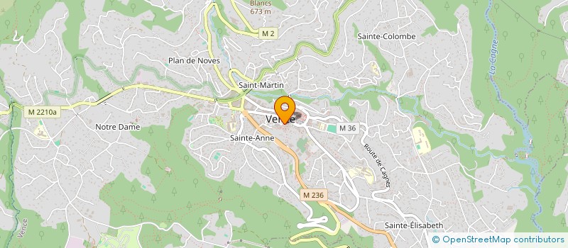 localisation de l'entreprise MONSIEUR BILALE CHAKOR  VENCE