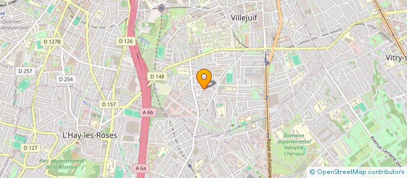 localisation de l'entreprise MONSIEUR BILALE NAILI  VILLEJUIF