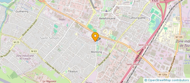 localisation de l'entreprise MONSIEUR BILALE ZENAIDI  TOULOUSE