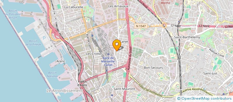 localisation de l'entreprise MONSIEUR BILALI DJAE à MARSEILLE
