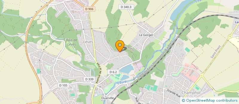 localisation de l'entreprise MONSIEUR BILALL BOUKHECHBA à LEVES