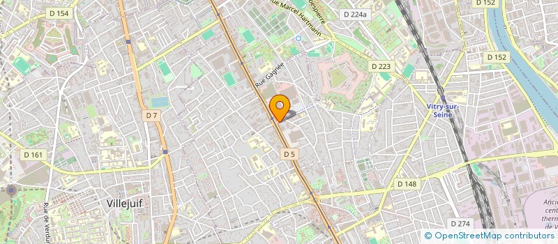 localisation de l'entreprise MONSIEUR BILALY BATHILY à VITRY-SUR-SEINE